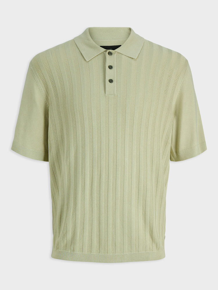 Ανδρικό polo πλεκτό JPRBLAWILLIAM STRUCTURE KNIT POLO 12291042 | 12291042