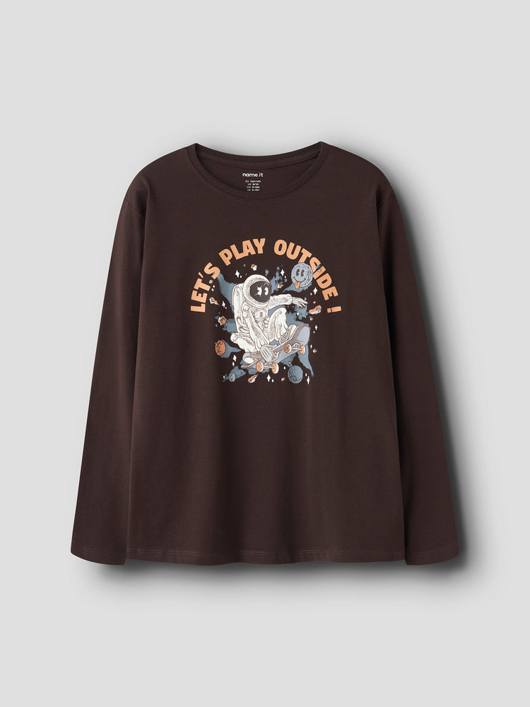 Εφηβική μπλούζα NKMVICTOR LS NREG TOP 13259688 | 13259688
