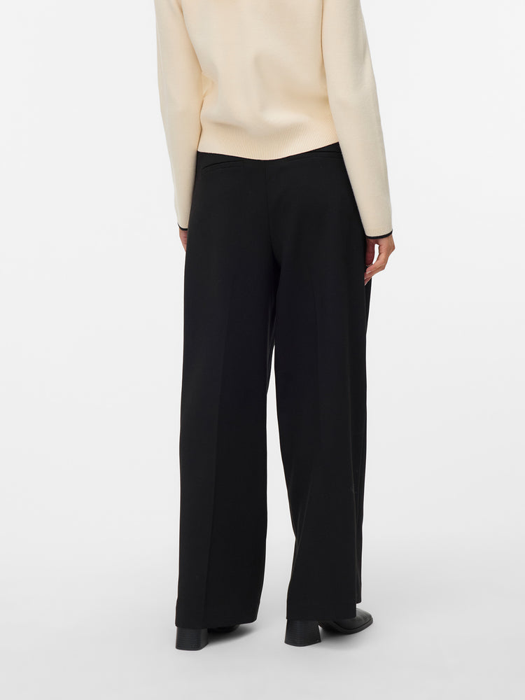 Γυναικείο παντελόνι με πιέτες VMPHILINE MW WIDE PANT 10338643 | 10338643