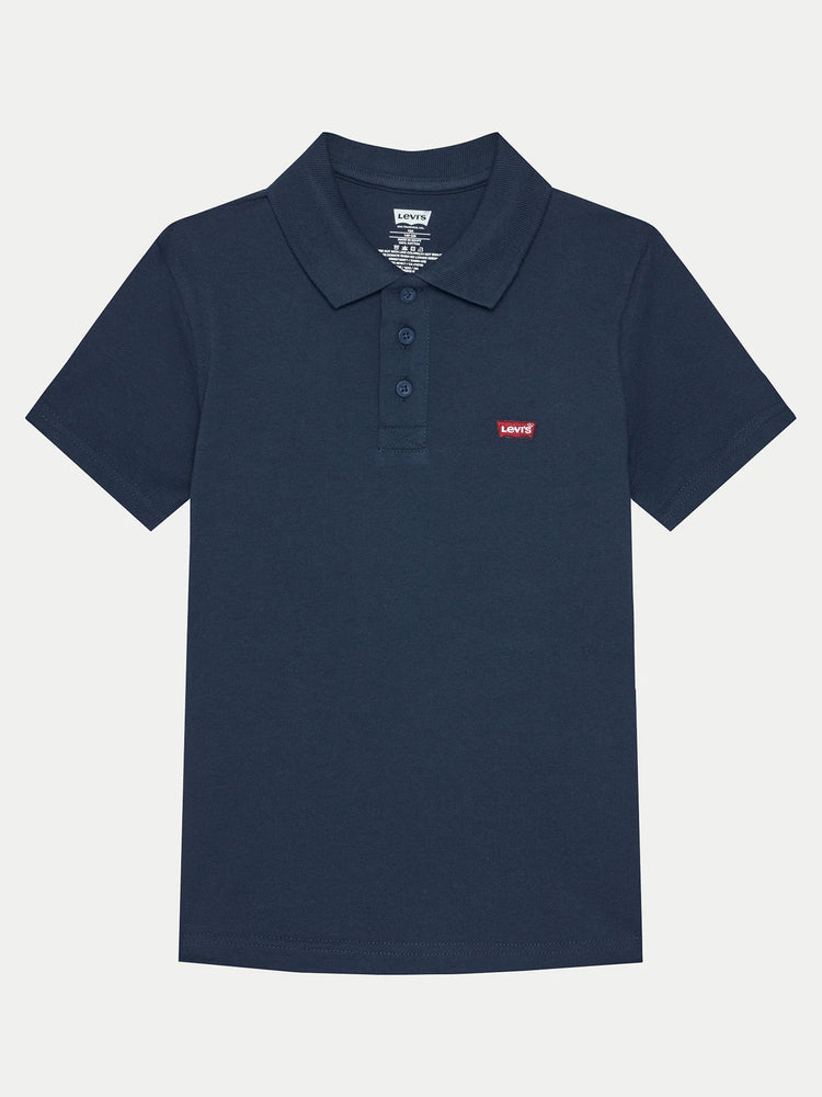 Εφηβικό polo LVD back neck tape polo dress blues 9EA893U2E | 9EA893U2E