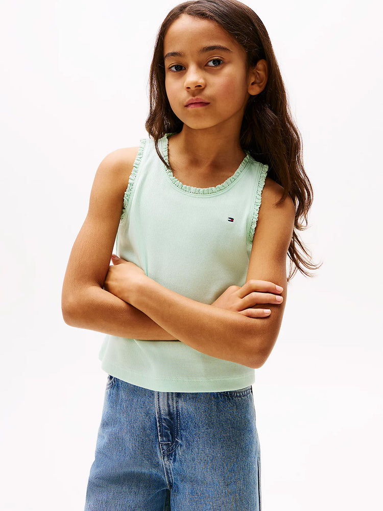 Παιδική μπλούζα ESSENTIAL RIB LACE TANK TOP KG0KG08588LZY | KG0KG08588LZY