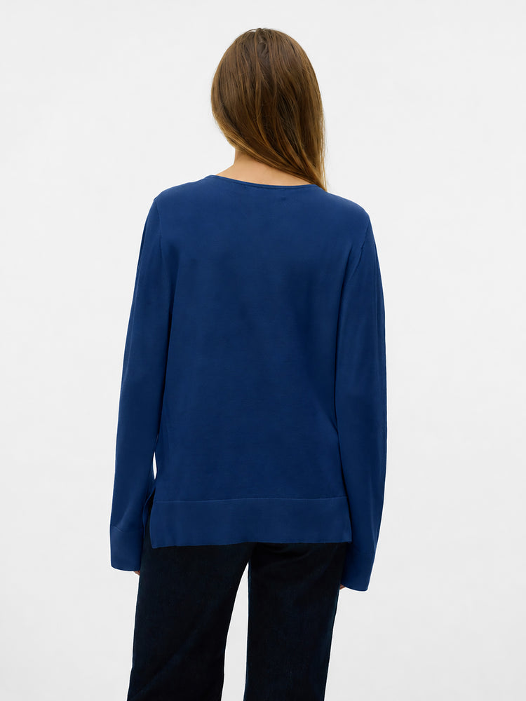 Γυναικεία μπλούζα VMSILJE LS V-NECK PULLOVER GA NOOS 10320451 | 10320451