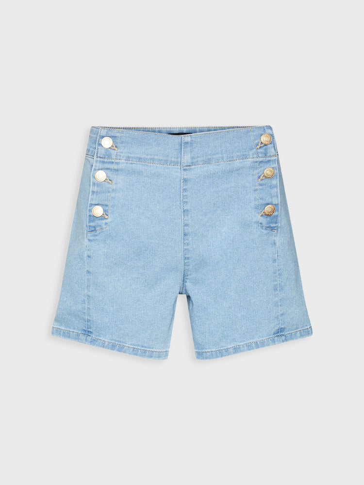 Γυναικείο σορτς τζιν VMKAYLA HR BUTTON SHORTS 10307774 | 10307774