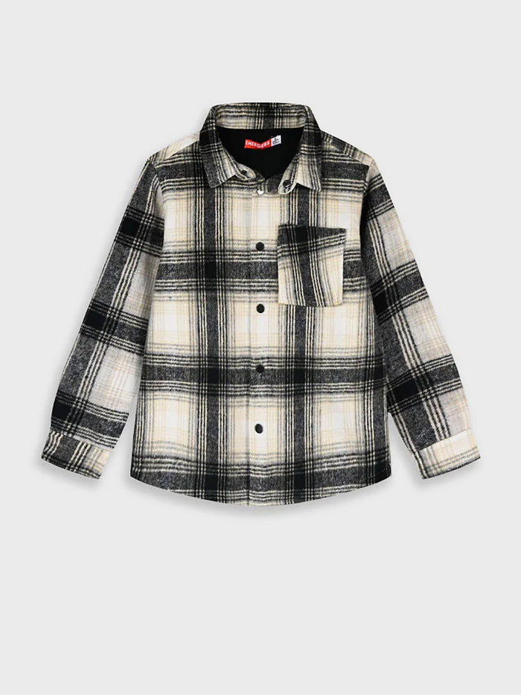 Εφηβικό πουκάμισο overshirt 13-125004-4 | 13-125004-4