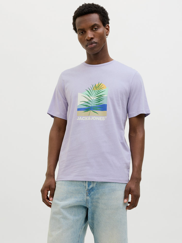 Ανδρικό t-shirt JJBARBADOS TEE SS CREW NECK 12269416 | 12269416