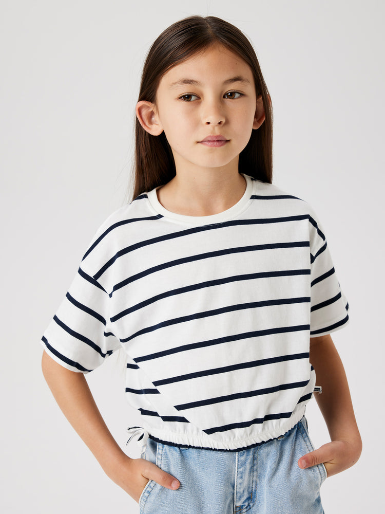 Εφηβική μπλούζα crop NKFFUNION SS CROPPED BOXY TOP NOOS 13229295 | 13229295