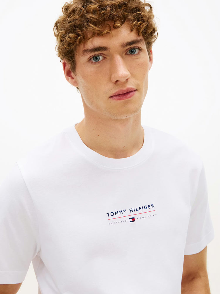 Ανδρικό t-shirt BRAND LOVE LOCKUP TEE MW0MW42363YBR | MW0MW42363YBR