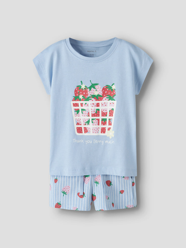 Παιδικό σετ Strawberry NMFVIGEA CAPSL TOP SET 13228173 | 13228173