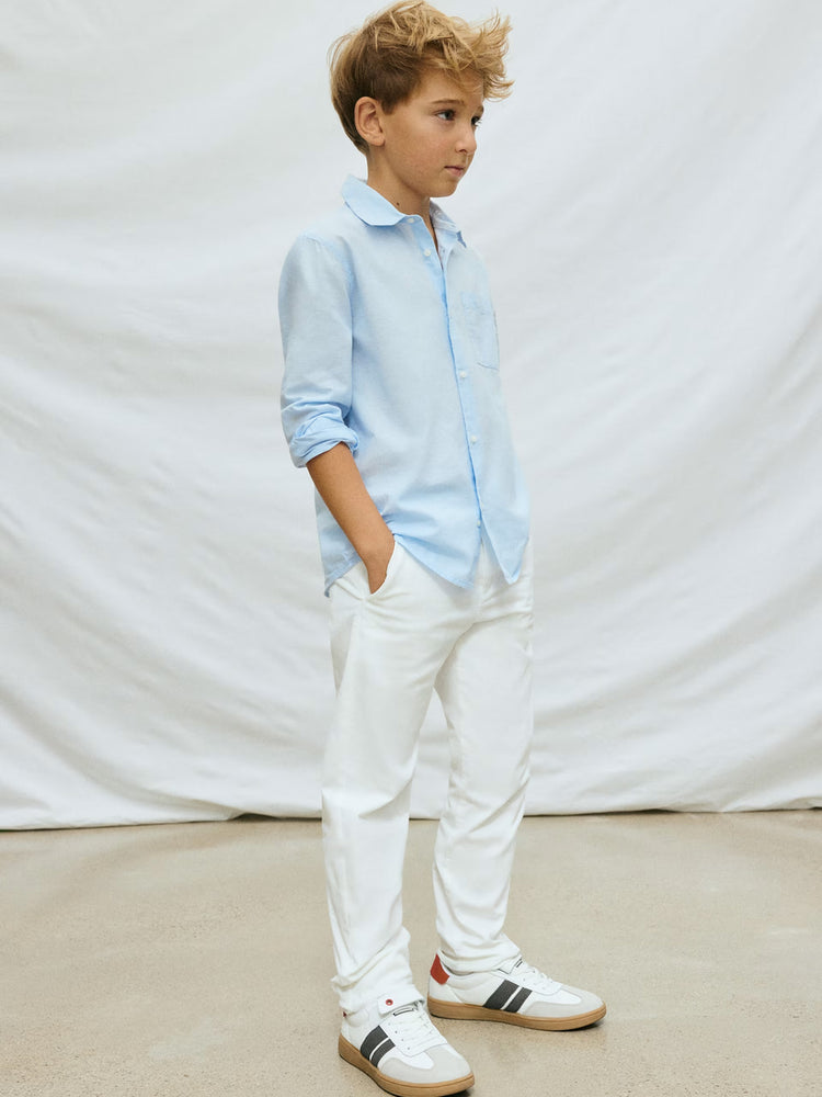 Εφηβικό παντελόνι chino basic 26-00530-030 | 26-00530-030
