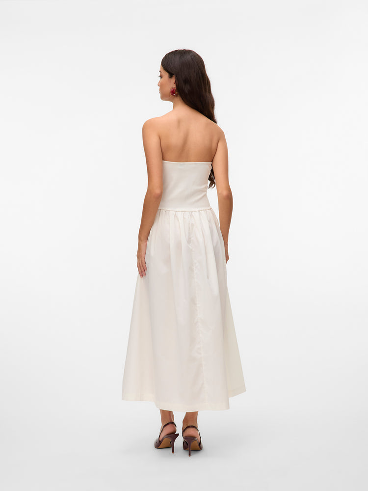 Γυναικείο φόρεμα VMANE BANDEAU 7/8 DRESS JRS 10327409 | 10327409
