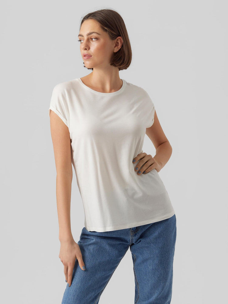 Γυναικεία μπλούζα VMAVA PLAIN SS TOP GAJRS NOOS 10284468 | 10284468
