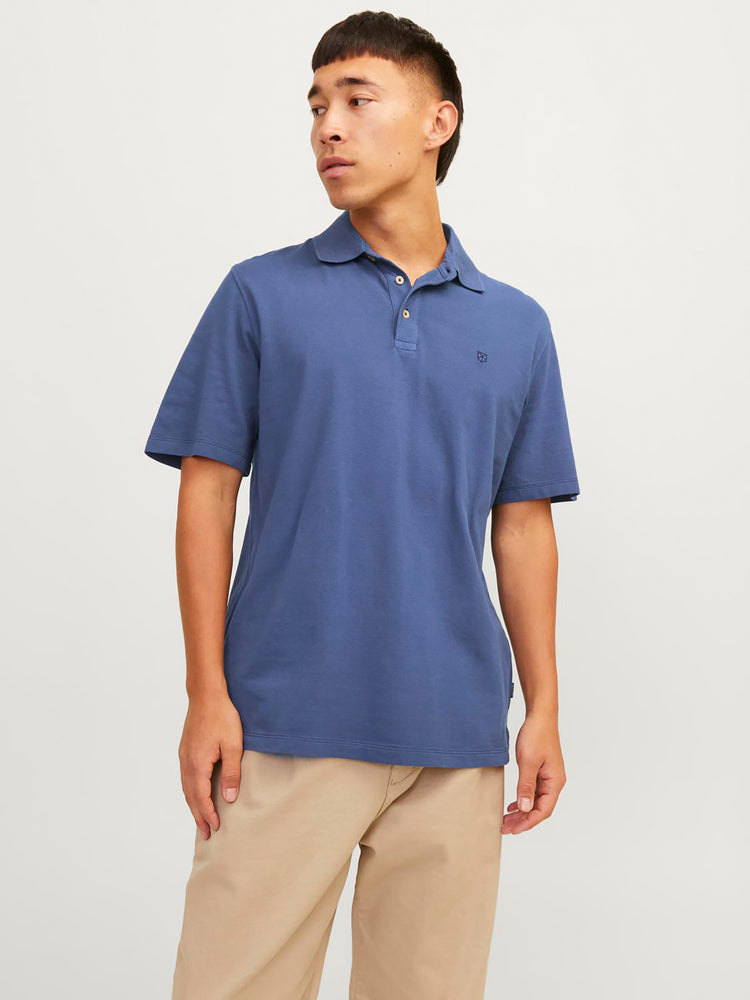 Ανδρικό polo JPRBLUWILLIAM WASH SS POLO SN 12257315 | 12257315