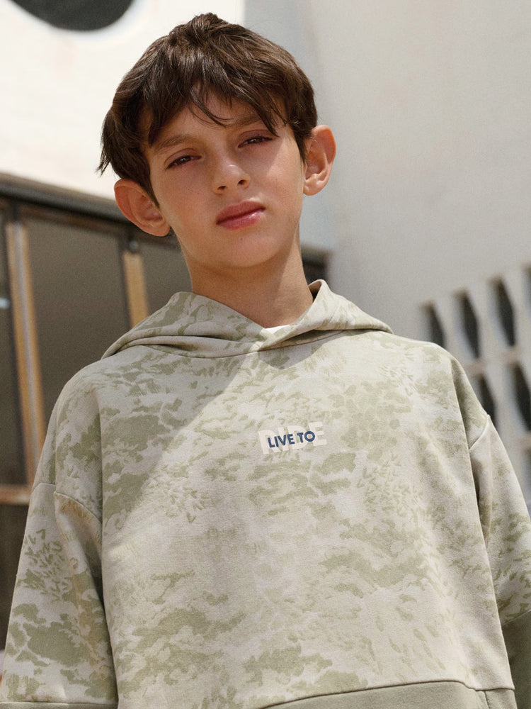 Εφηβική μπλούζα φούτερ 26-06411-056 | 26-06411-056