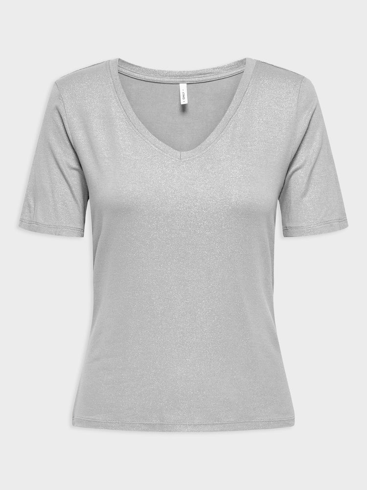 Γυναικείο t-shirt ONLCARRIE S/S V-NECK TOP CS JRS 15367064 | 15367064