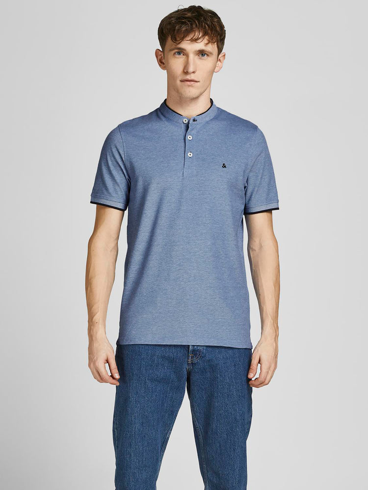 Ανδρικό polo JJEPAULOS MAO POLO SS NOOS 12199711  | 12199711