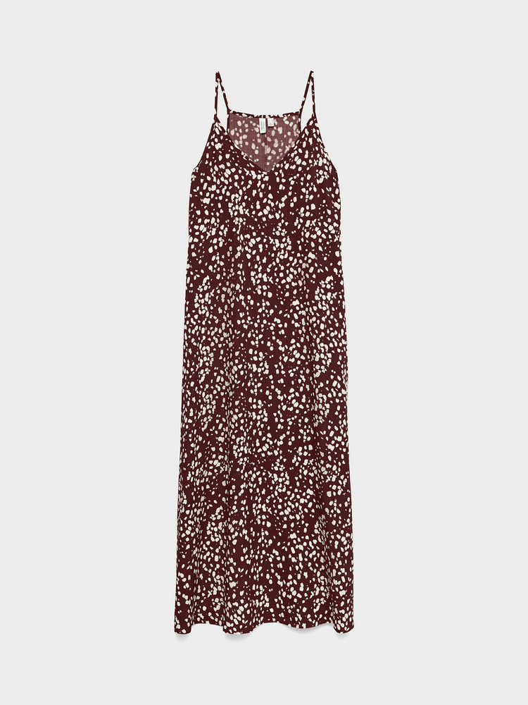 Γυναικείο φόρεμα εμπριμέ VMKORA SL ANKLE DRESS WVN 10346101 | 10346101