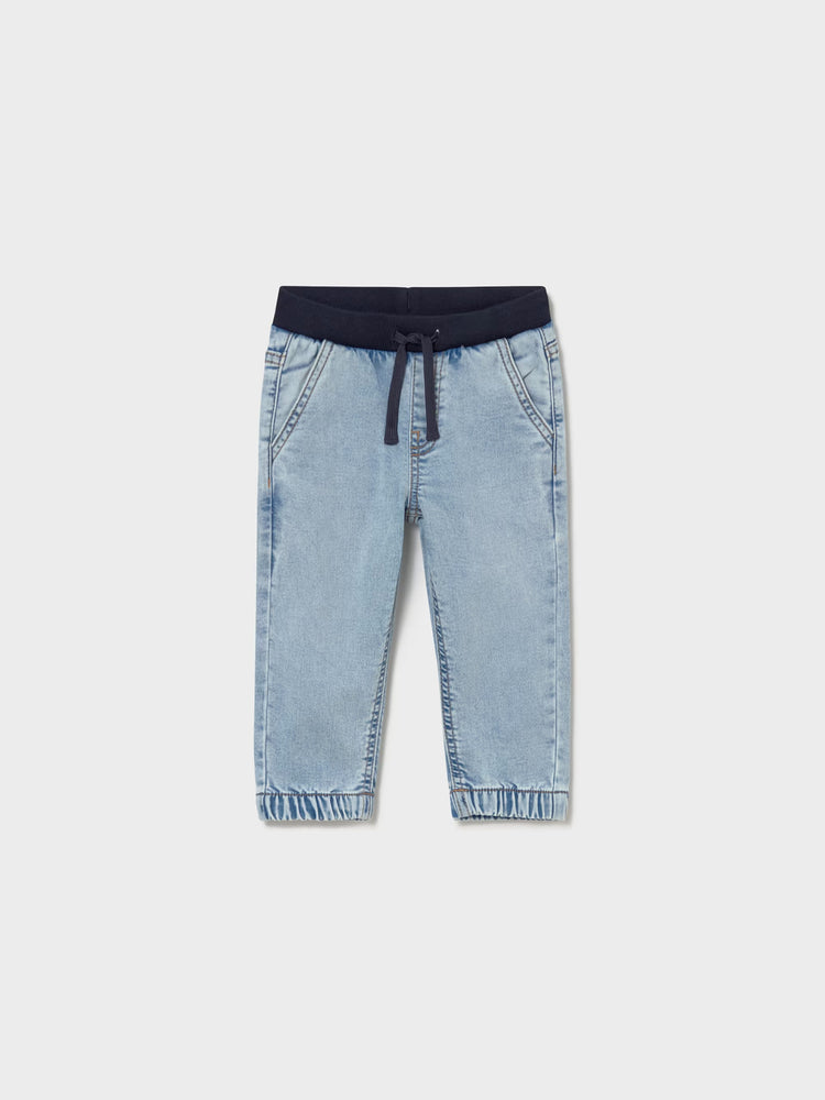 Βρεφικό παντελόνι soft denim jogger 26-01520-068 | 26-01520-068