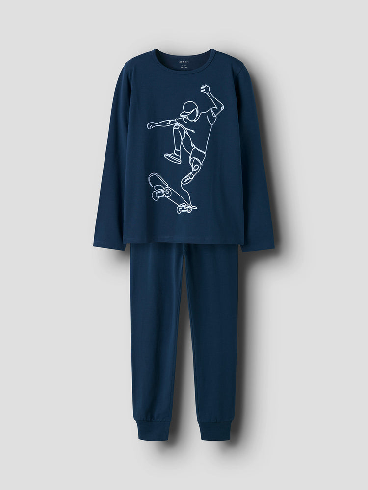 Εφηβική πιτζάμα NKMNIGHTSET TITAN SKATER NOOS 13248827 | 13248827