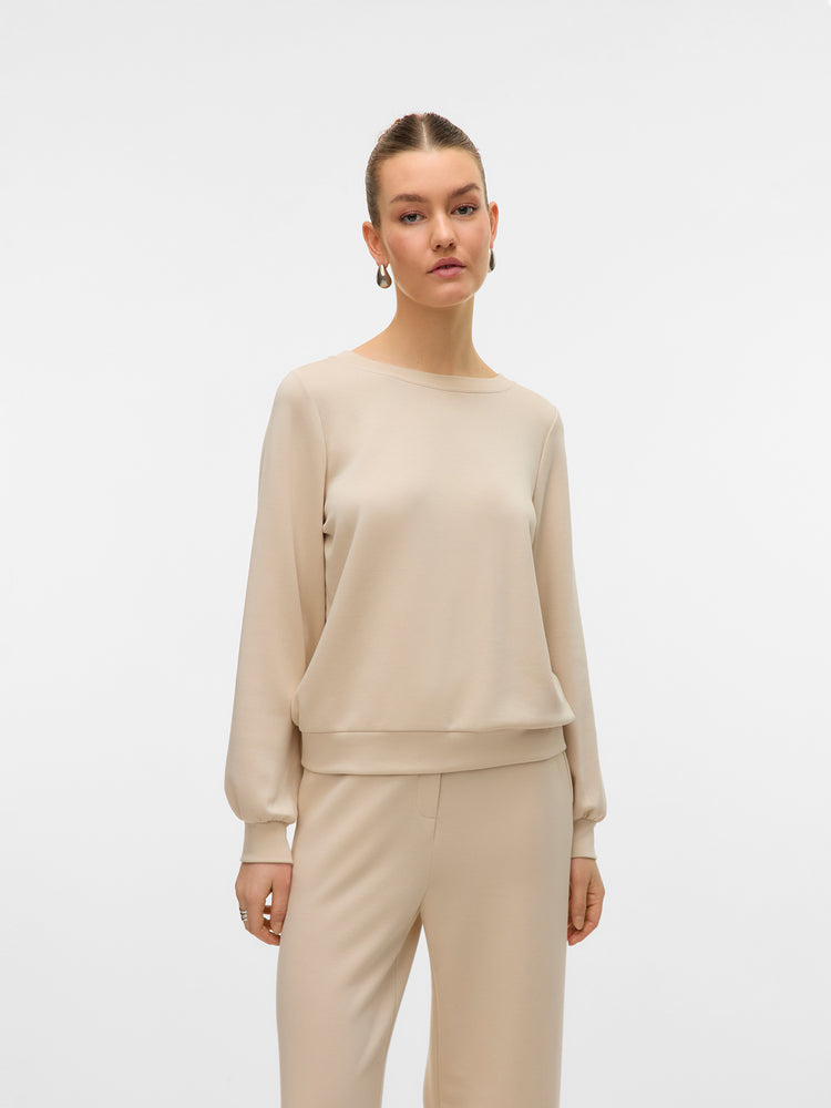 Γυναικεία μπλούζα VMHALI LS BOAT-NECK TOP JRS GA 10331752 | 10331752