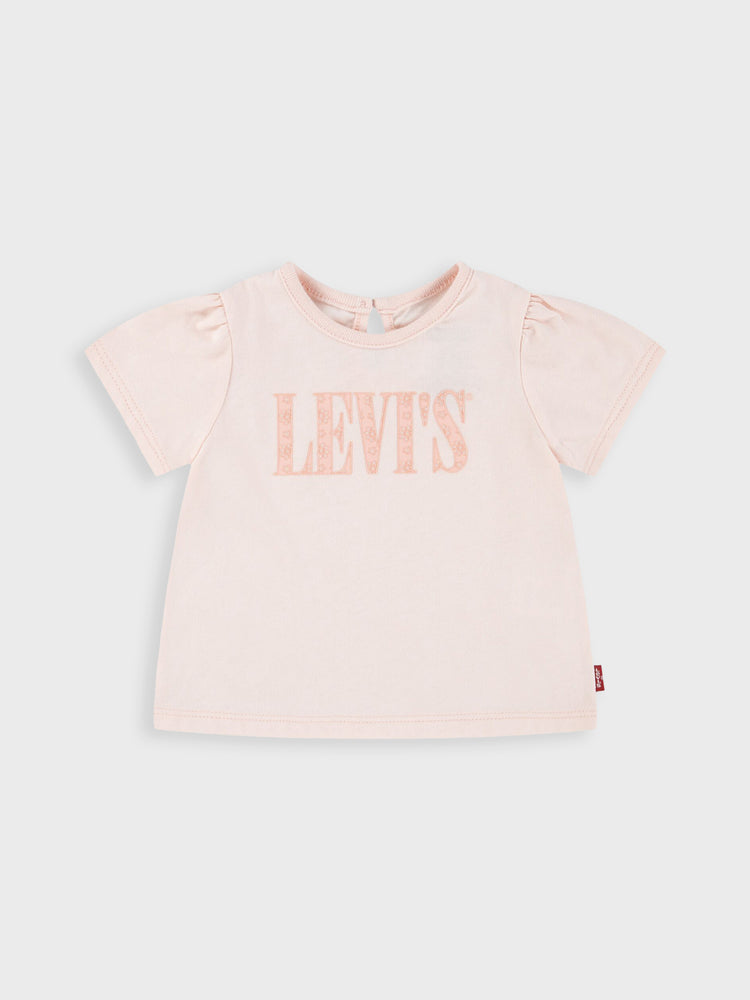 Βρεφική μπλούζα LVG SS SMOCKED SLV TEE 1EM183AFS | 1EM183AFS