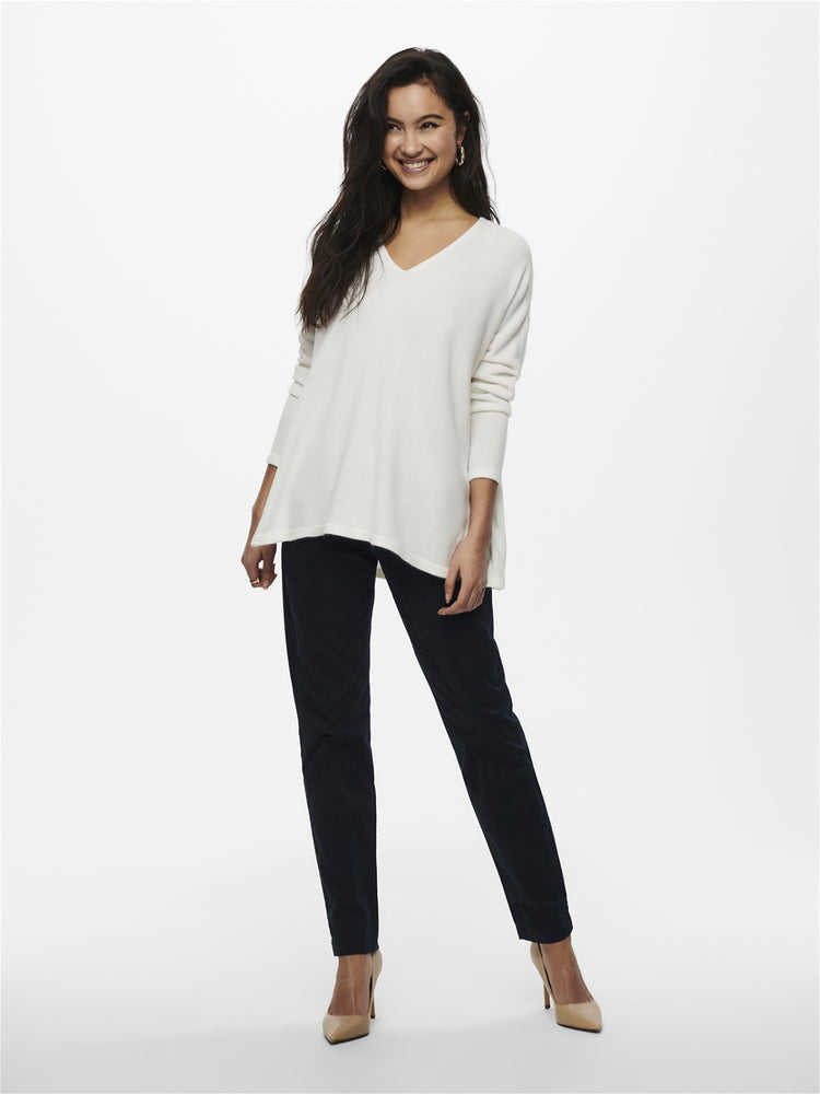 Γυναικεία μπλούζα ONLAMALIA LS V-NECK CC KNT 15219642 | 15219642
