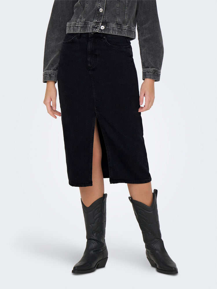 Γυναικεία φούστα τζιν ONLBIANCA MIDI SKIRT DNM REA NOOS 15319268 | 15319268