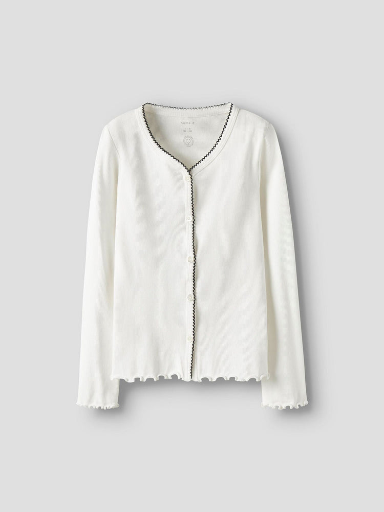 Εφηβική ζακέτα NKFFIONA LS SLIM TOP 13251242 | 13251242