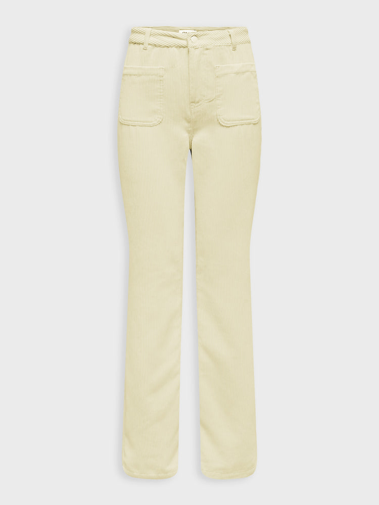 Γυναικείο παντελόνι κοτλέ ONLTRACY CORD HW BOOT CUT POCKET PNT 15328367 | 15328367