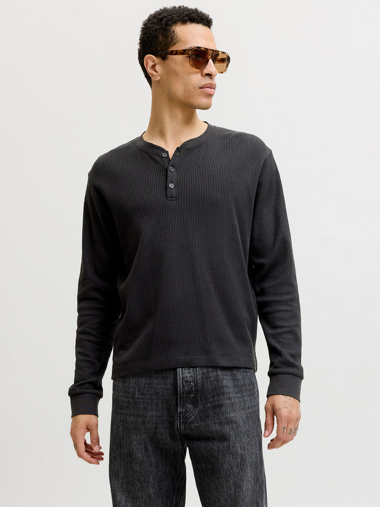 Ανδρική μπλούζα JORNORREBRO HENLEY LS TEE 12303085 | 12303085