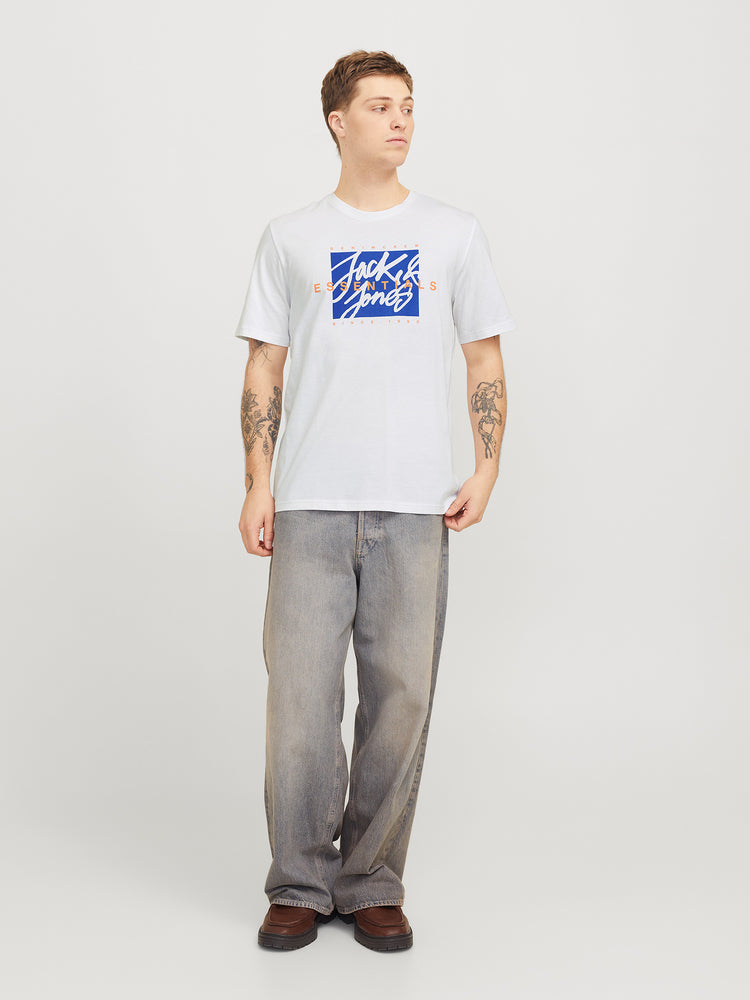 Ανδρικό t-shirt JJCOLTON TEE SS CREW NECK LN 12268439 | 12268439