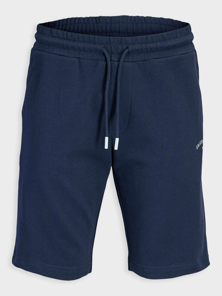 Ανδρική βερμούδα φούτερ JPSTGORDON COLLEGE SWEAT SHORTS MID 12289726 | 12289726