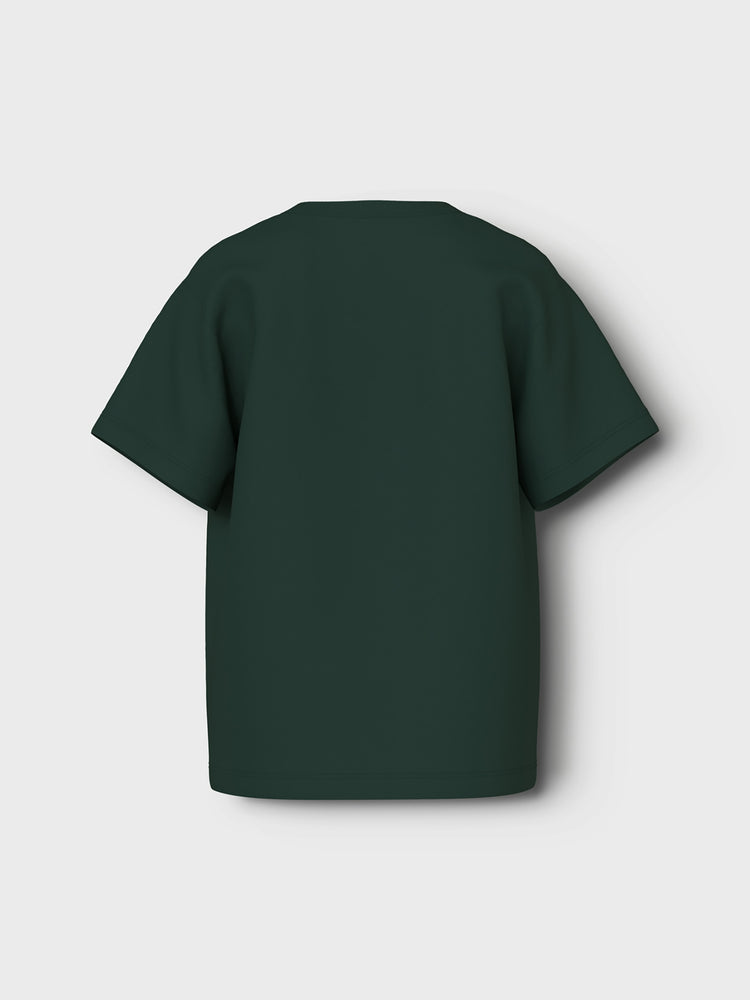 Εφηβική μπλούζα με τύπωμα NKMVAGNO SS LOOSE TOP 13224966 | 13224966