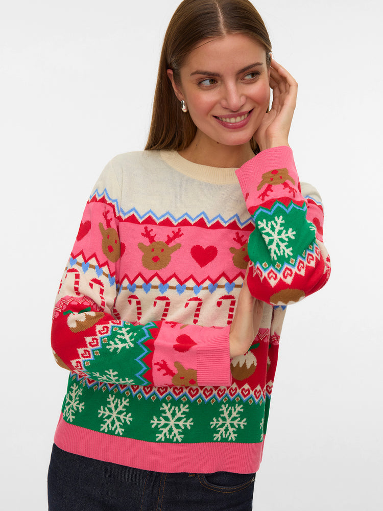 Γυναικεία μπλούζα cake VMNEWCHRISTMASSTUFF LS O-N PULL.BOX XMAS 10334011 | 10334011