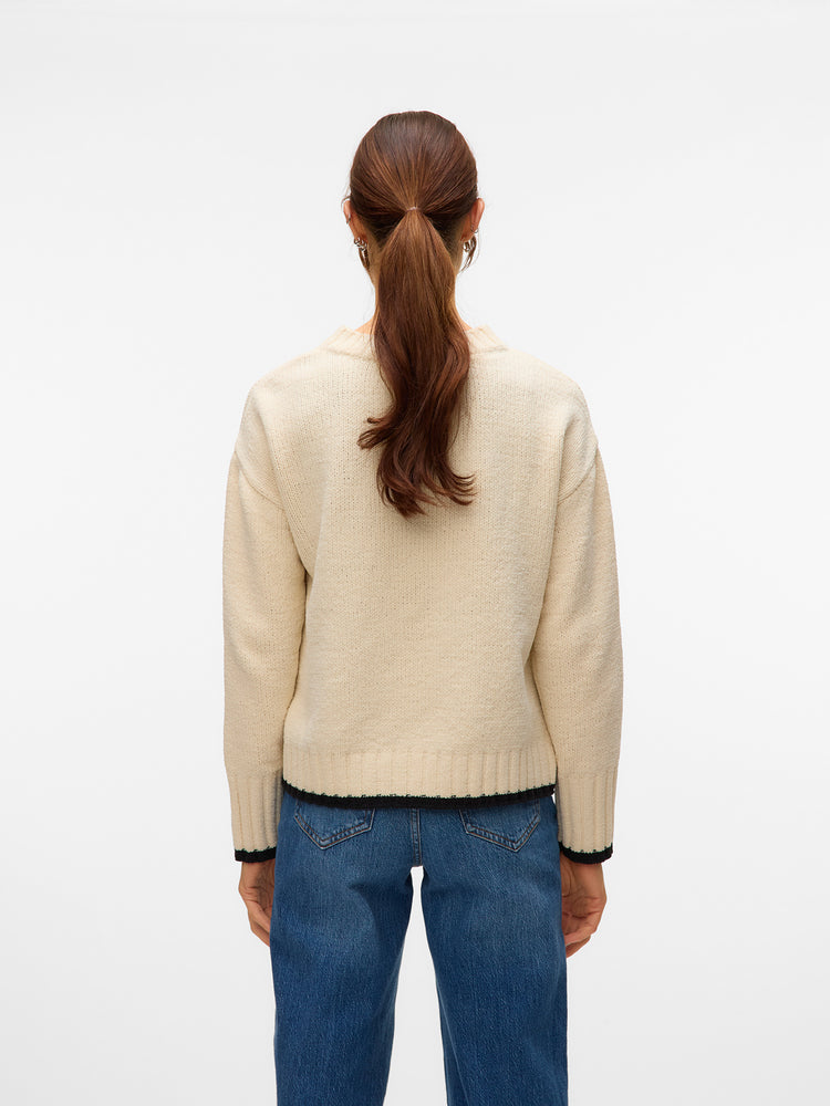 Γυναικεία μπλούζα πλεκτή VMSHADOW LS O-NECK PULLOVER 10331544 | 10331544