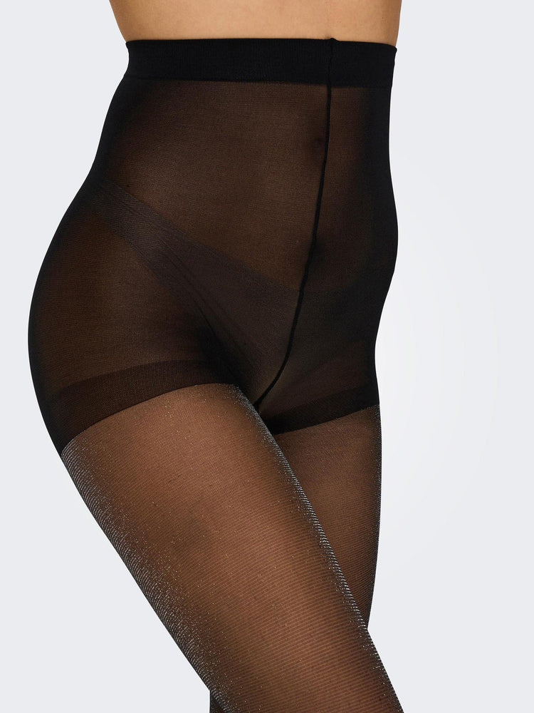 Γυναικείο καλσόν ασημί ίνα ONLEA 20 DEN LUREX TIGHTS 15308734 | 15308734