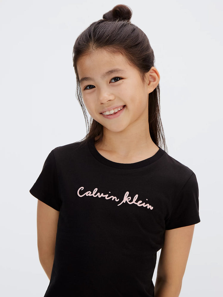 Παιδική μπλούζα μακό SCRIPT LOGO SLIM SS T-SHIRT LVCKSJA17GBEH | LVCKSJA17GBEH