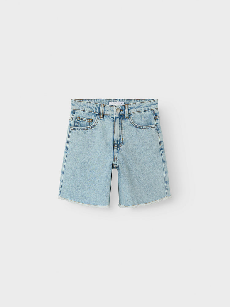 Εφηβικό σορτς τζιν NKFBELLA HW WIDE DNM SHORTS 1488-BE NOOS 13240207 | 13240207