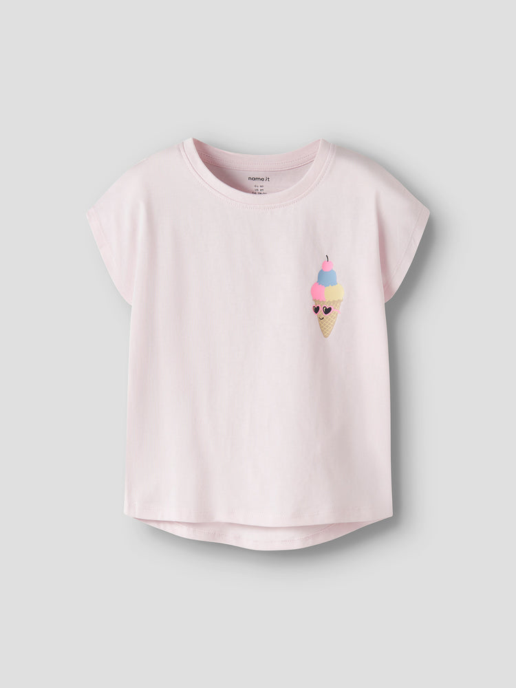 Παιδική μπλούζα μακό NMFVARUTTI CAPSL LOOSE TOP 13230154 | 13230154