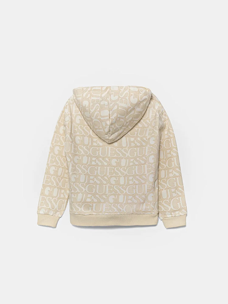 Εφηβική μπλούζα φούτερ oversized hooded LS J5YQ02KAD74P12M | J5YQ02KAD74P12M