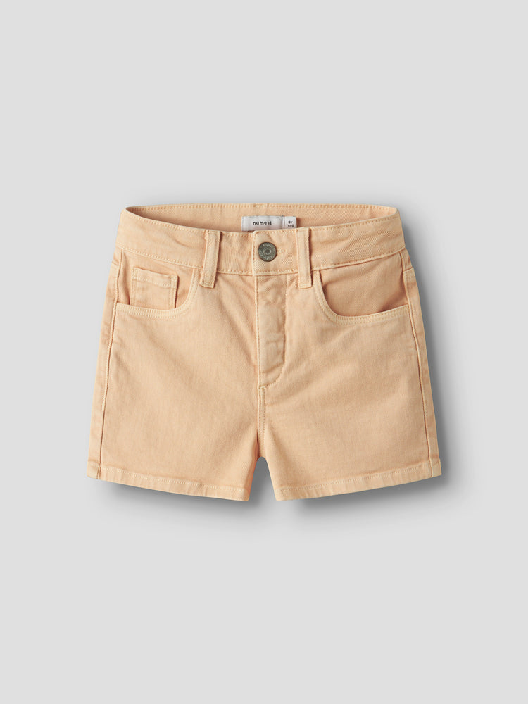 Εφηβικό σορτς τζιν NKFROSE MOM TWILL SHORTS 1081-BK NOOS 13252819 | 13252819