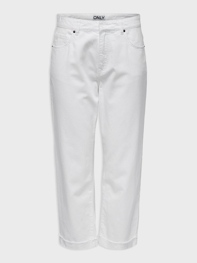 Γυναικείο παντελόνι baggy ONLSILLA MW BAGGY ANK PANT PNT 15344269 | 15344269