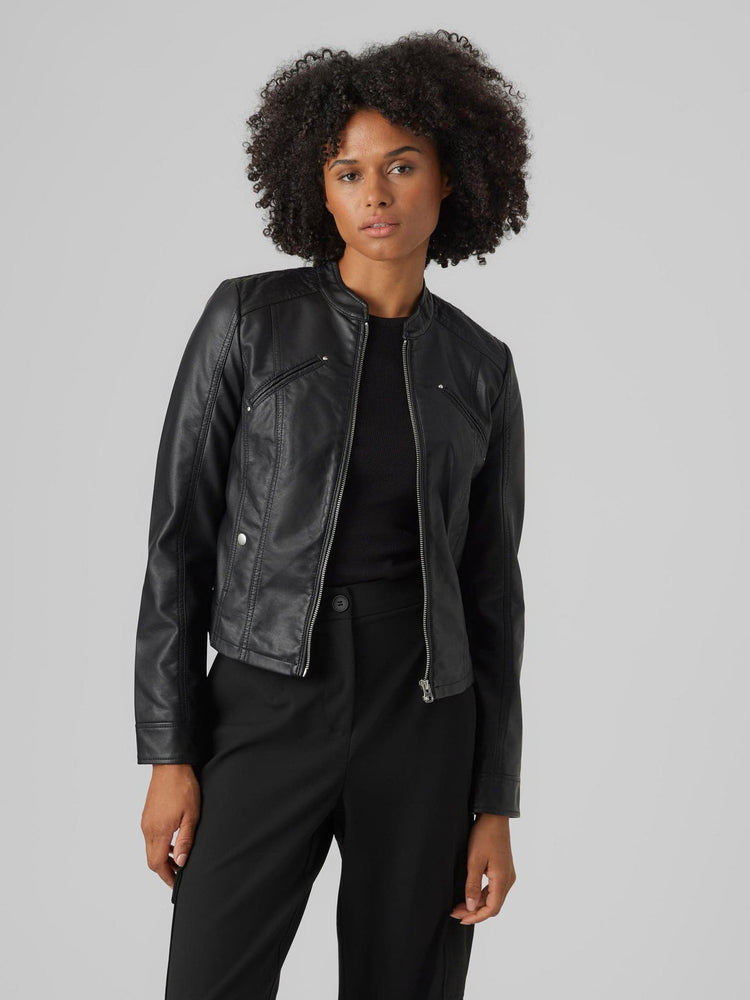 Γυναικείο τζάκετ δερματίνη VMFAVODONA COATED JACKET NOOS 10288555 | 10288555