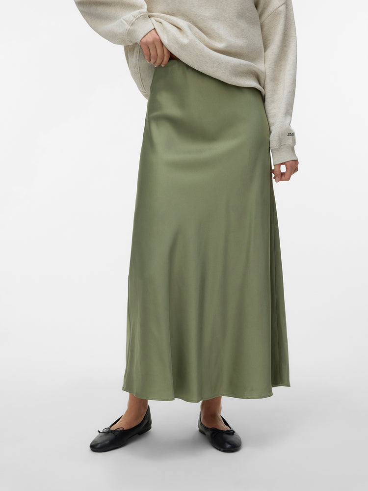 Γυναικεία φούστα σατέν VMMERLE ANKLE SKIRT WVN GA NOOS 10334592 | 10334592