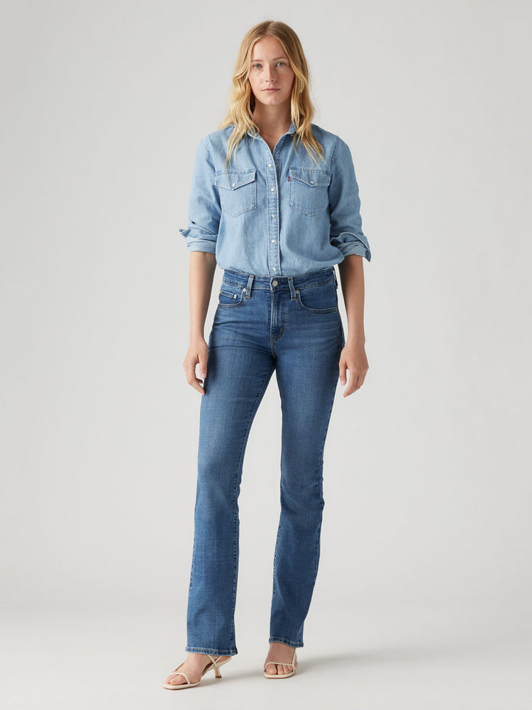 Γυναικείο παντελόνι τζιν 725 High Rise Bootcut - Medium Wash 187590054 | 187590054