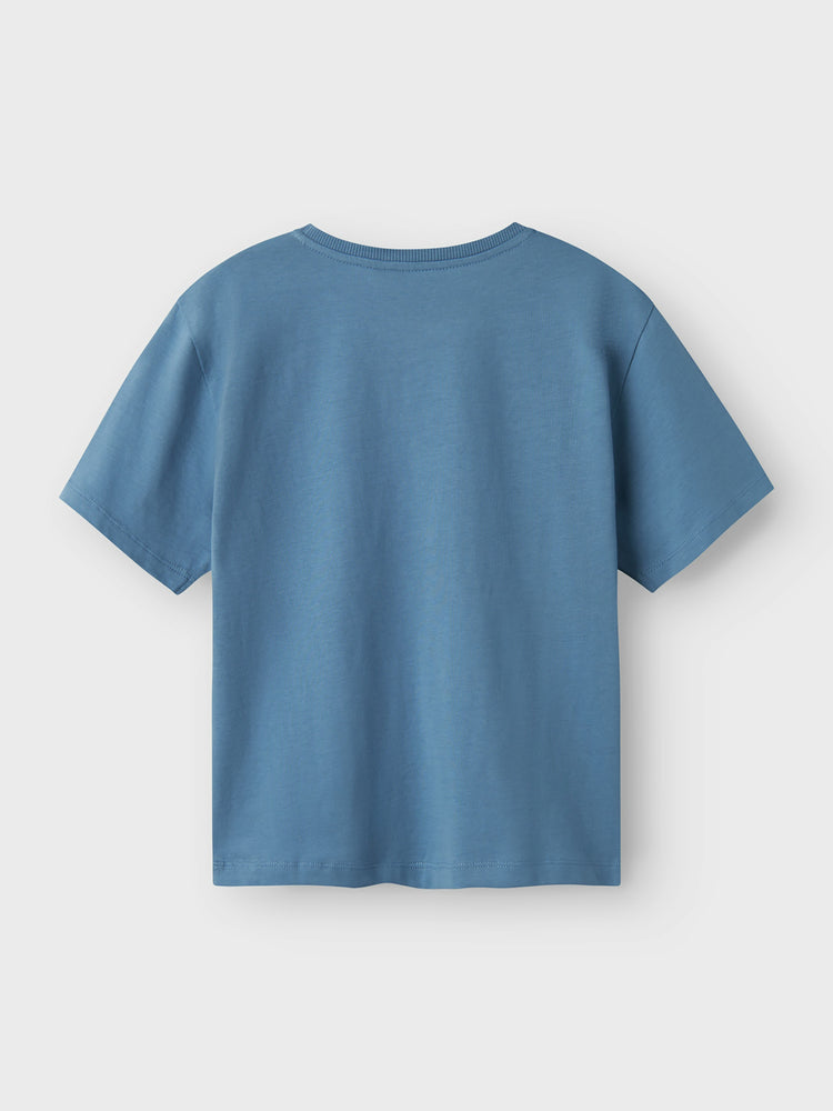 Εφηβική μπλούζα με τύπωμα NKMVAGNO SS LOOSE TOP 13224966 | 13224966