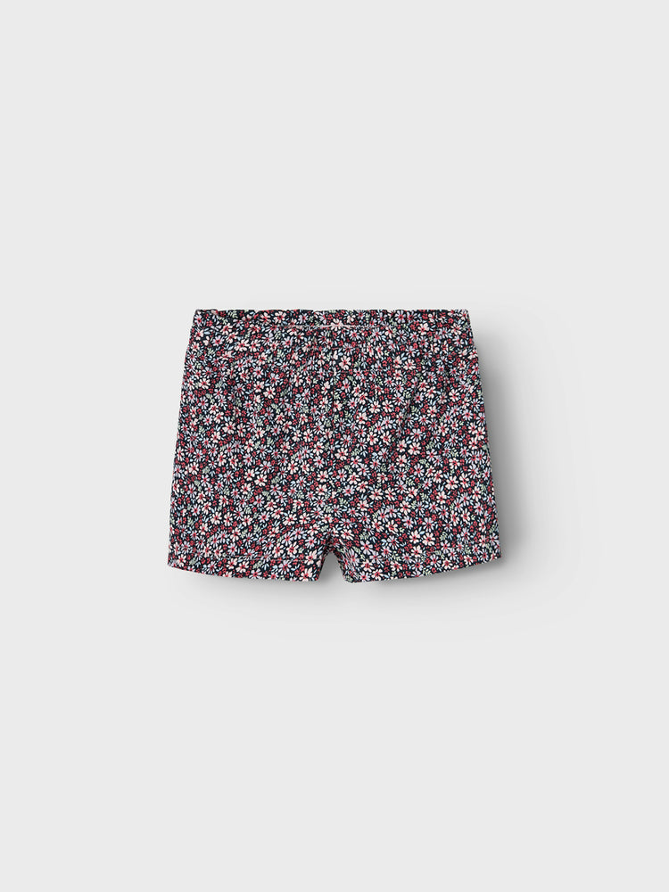 Παιδικό σορτς φλοράλ NMFVILINSE SHORTS 13228158 | 13228158