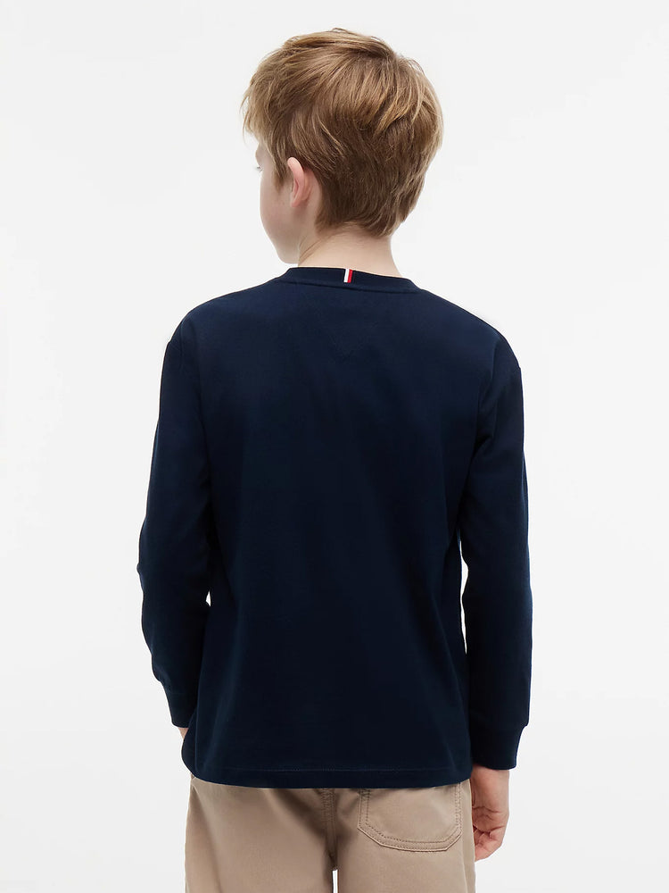 Παιδική μπλούζα μακό ESSENTIAL T-SHIRT LS KB0KB09846C1G | KB0KB09846C1G