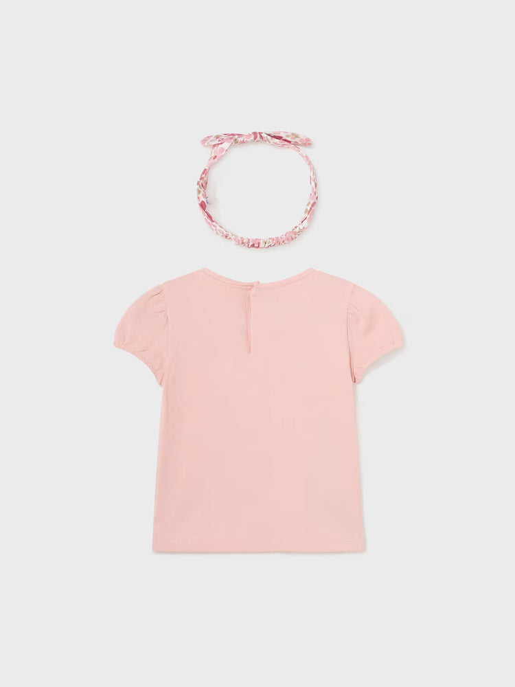 Βρεφική μπλούζα με κορδέλα Better Cotton 24-01007-050 | 24-01007-050