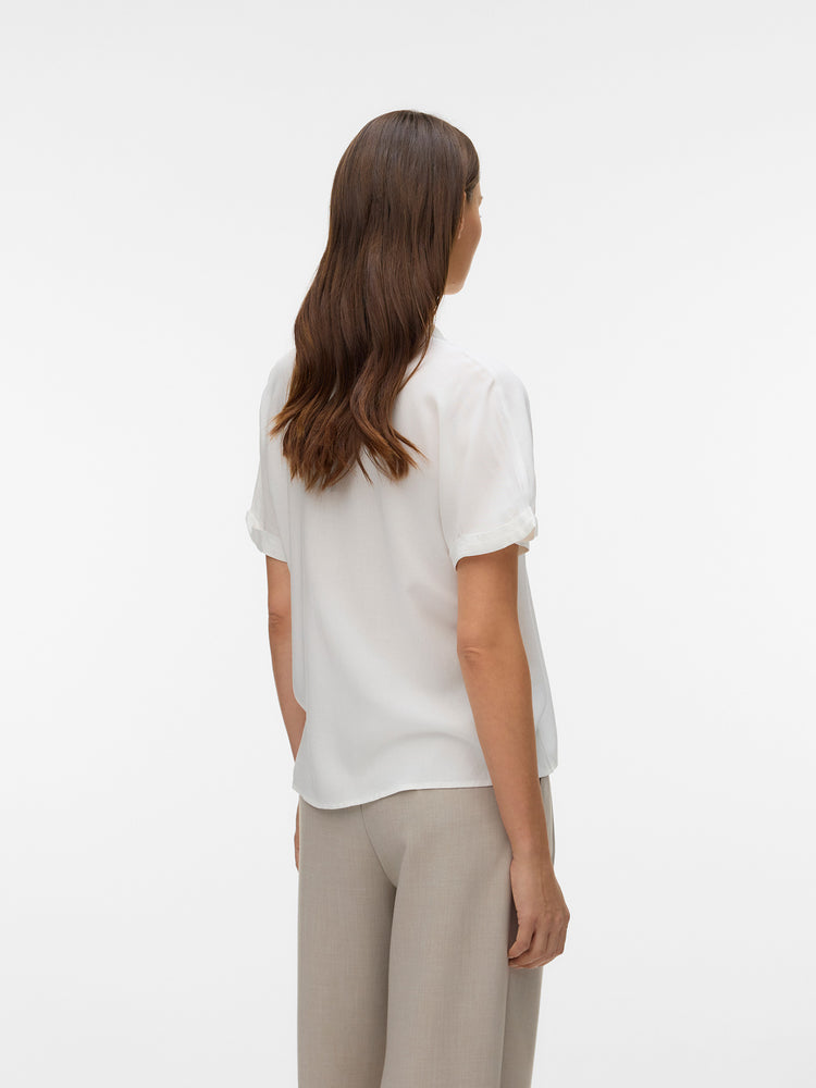 Γυναικείο πουκάμισο VMALICE SS SHIRT WVN NOOS 10342668 | 10342668