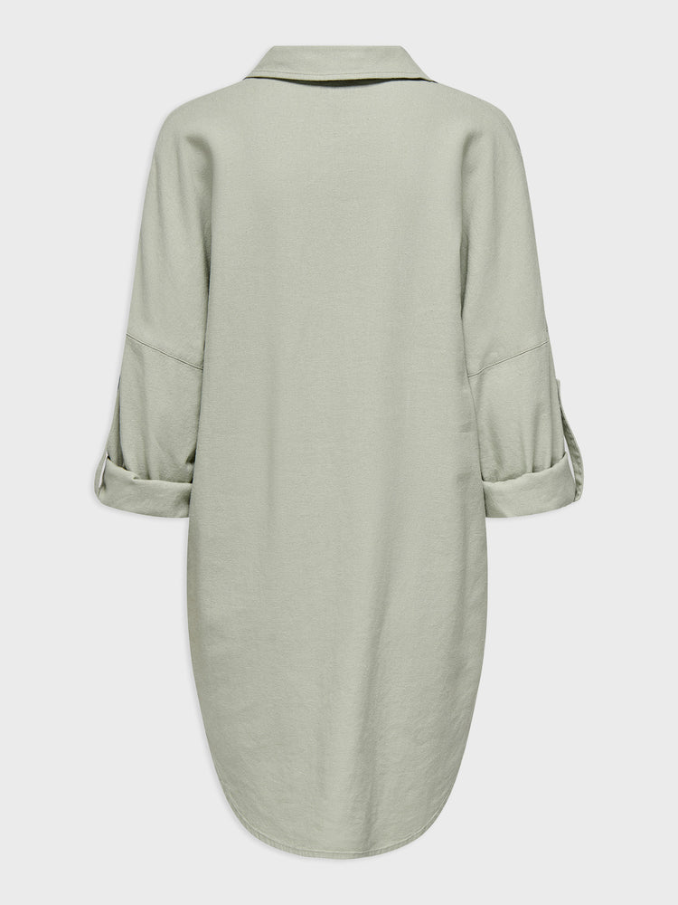 Γυναικεία μπλούζα τουνίκ ONLCARO 3/4 LINEN BL TUNIC CC PNT 15338898 | 15338898